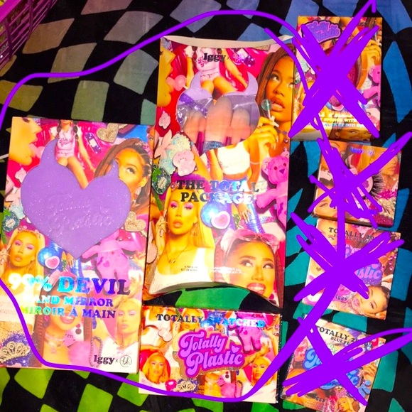 ✨🆕BH Cosmetics x Iggy Azalea Make-up Collab COLLECTION!BNIP!NEVER USED!💜⚡️ - Picture 2 of 3